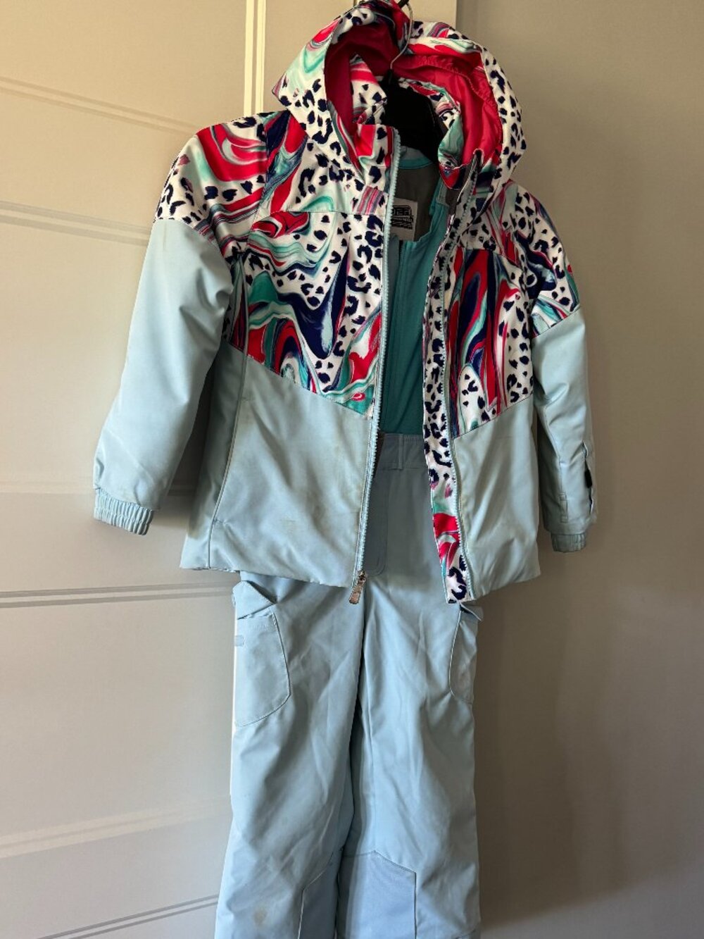Spyder Ski jacket and pants, Girls 5/6
